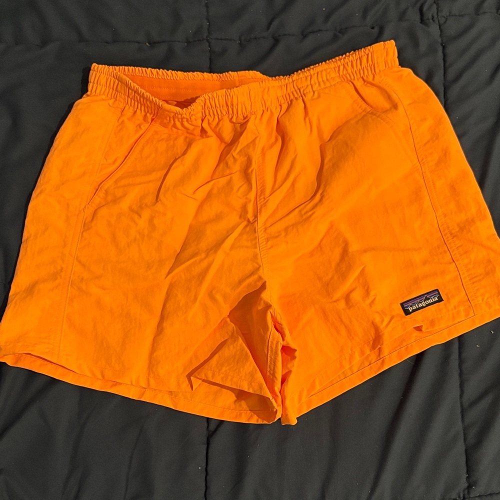 Patagonia Orange Shorts